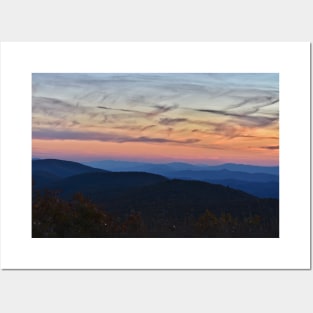 Reddish Knob Sunset Posters and Art